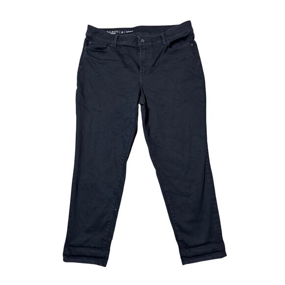Talbots Black Flawless Girlfriend Flawless Woman's Jeans/Pants size women's 14 - Picture 1 of 7